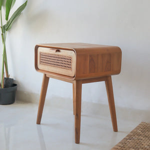 Wooden Bedside Table