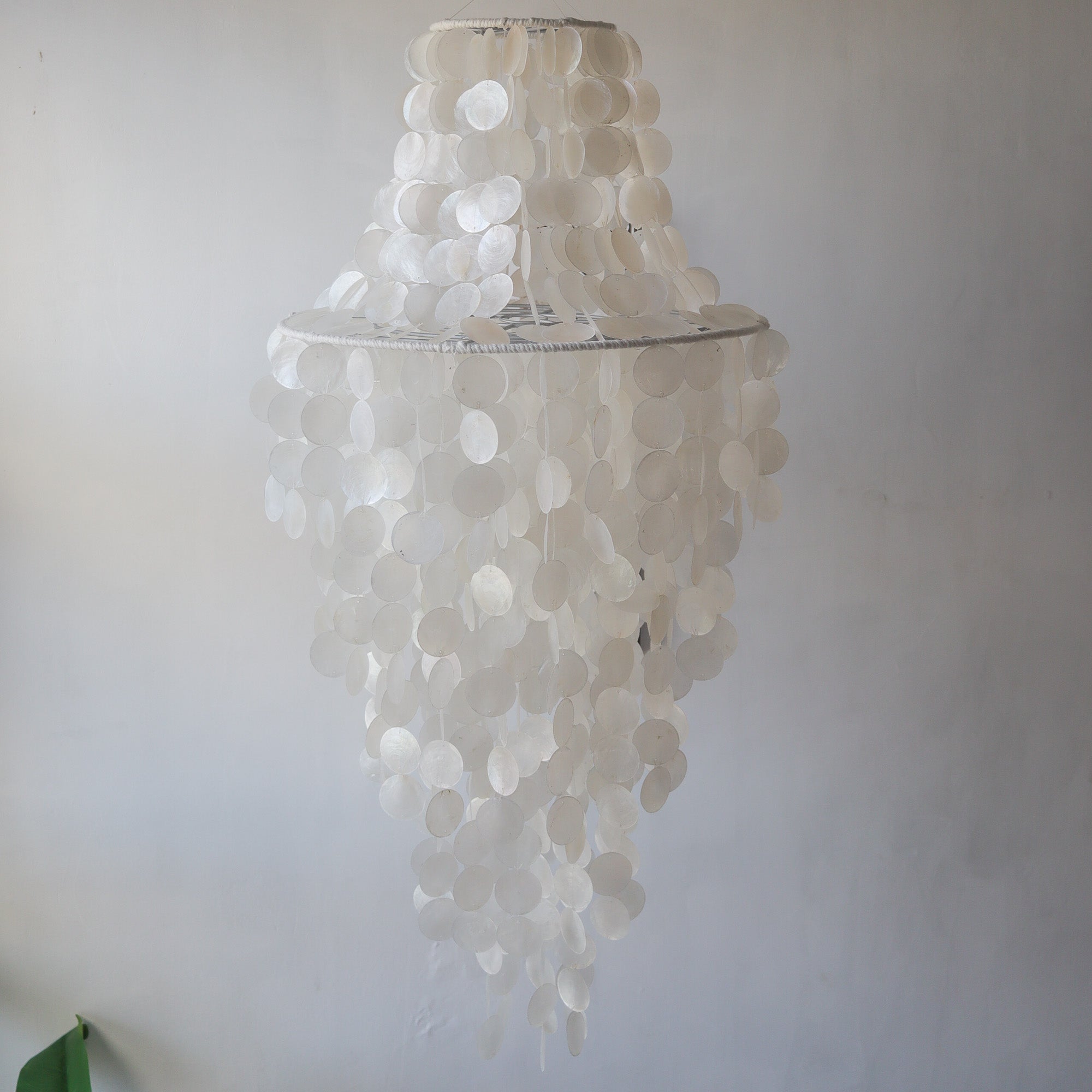 Seashell Chandelier Light Fixture Bali – roomidecor