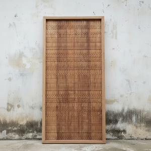 Door modern geometric carving 