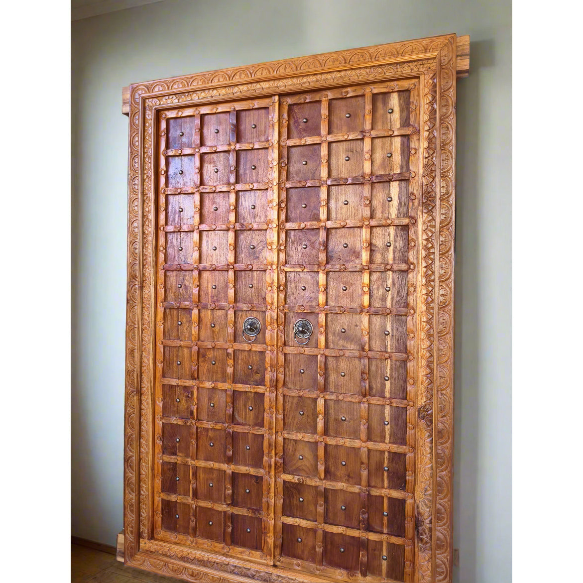 Carved Vintage Door Bali Teak