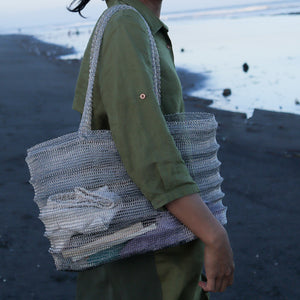 Wire Mesh Hand Woven Tote Bag Rose