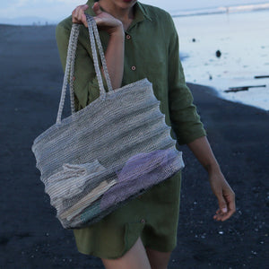 Wire Mesh Hand Woven Tote Bag Rose