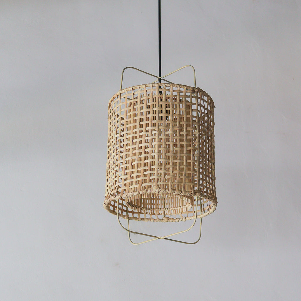 Rattan Pendant Light Kurung Design