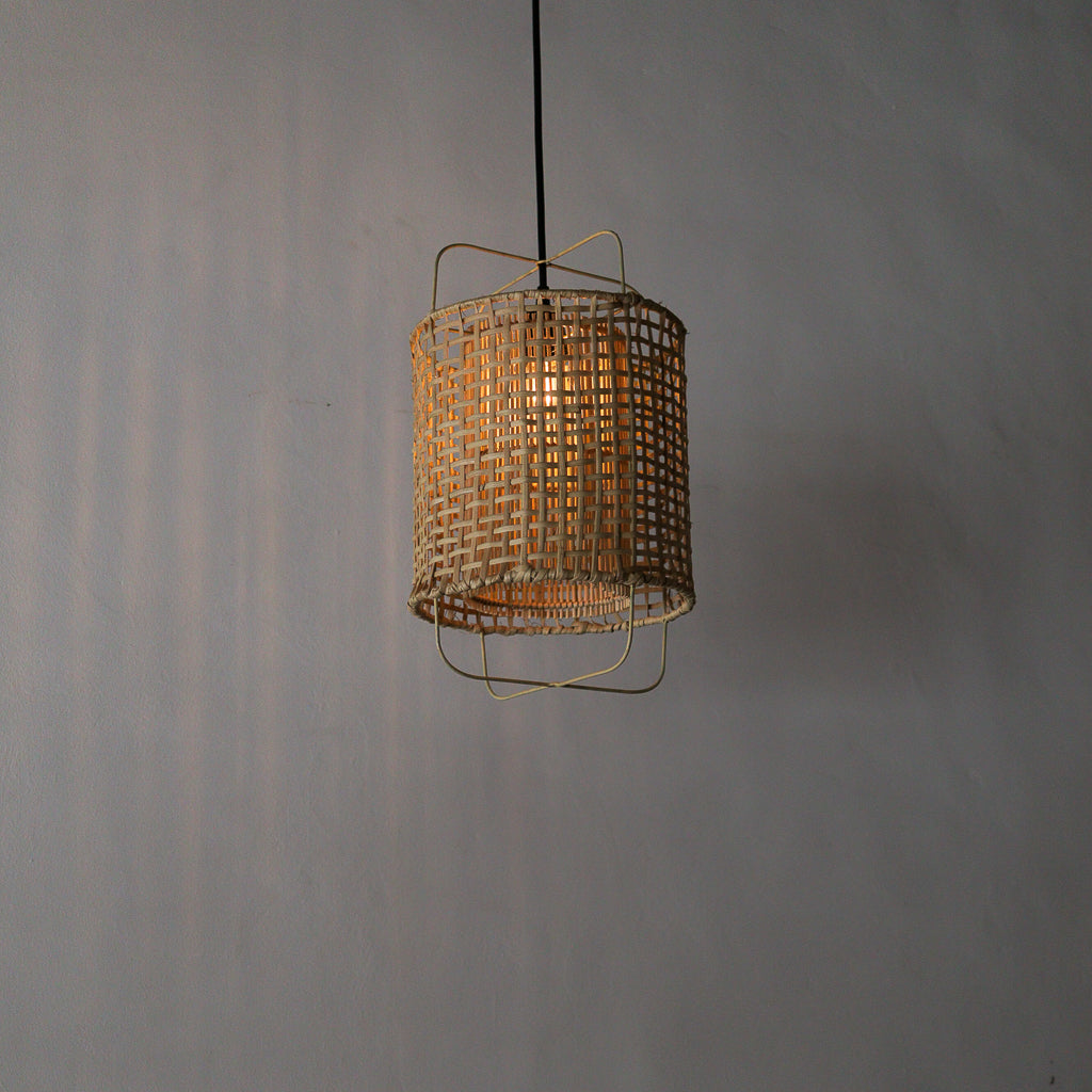Rattan Pendant Light Kurung Design