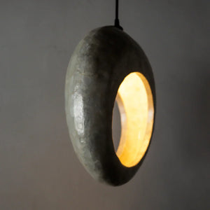 Capiz Shell Chandelier Bulan Roomi Design