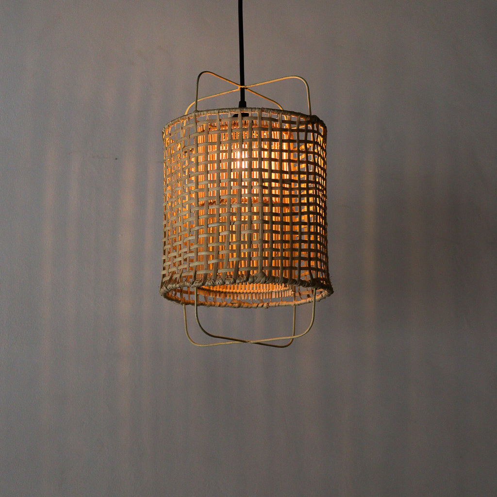 Rattan Pendant Light Kurung Design
