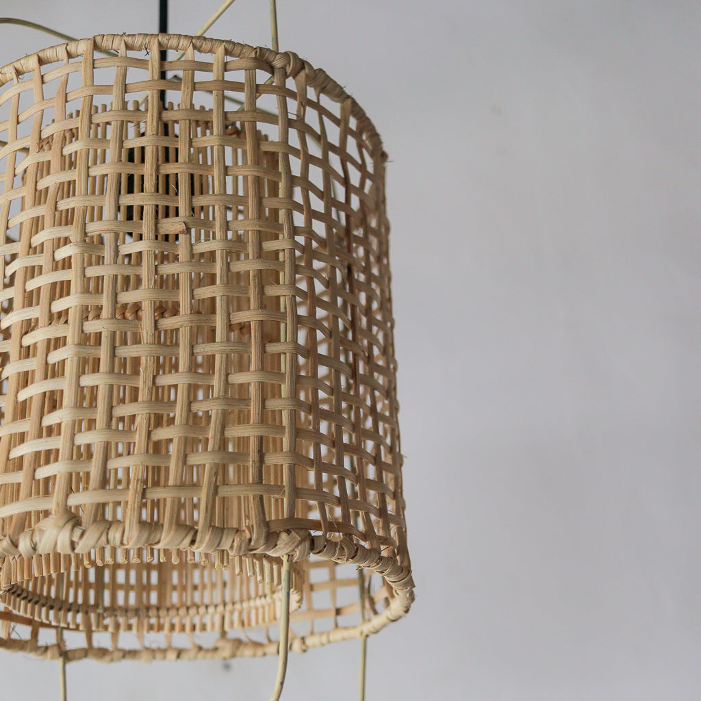 Rattan Pendant Light Kurung Design