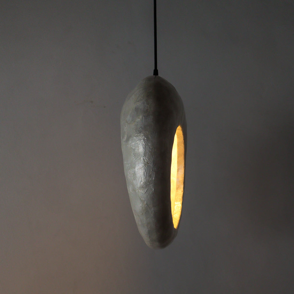 Capiz Shell Chandelier Bulan Roomi Design