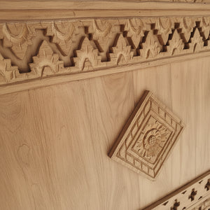 Handcarved Door Garuda Lembu Design