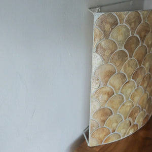 Capiz Shell Wall Scone Mozaik Motif
