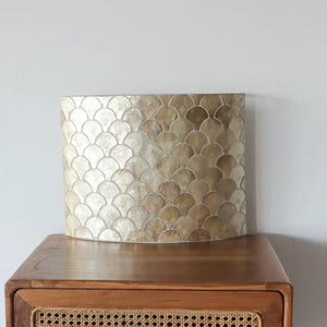 Capiz Shell Wall Scone Mozaik Motif