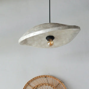 Capiz Shell Chandelier Spiral Roomi Design
