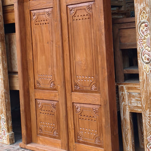 Hand carved Double Door Bali Pintu Gereja
