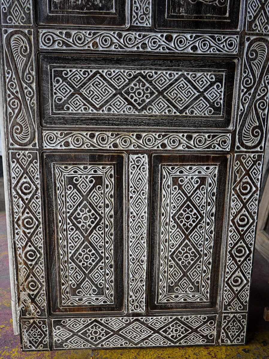 Vintage Handcarved Door Bali 200x80 cm
