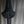 Handcrafted black beaded chandelier with Bohemian style, eco-friendly home decor